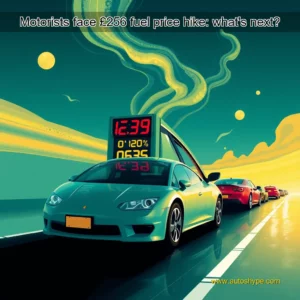 Artistic representation for Motorists face £256 fuel price hike: what's next?