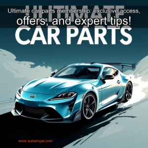 Artistic representation for Ultimate car parts membership: exclusive access, offers, and expert tips!