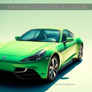 Artistic representation for Does car color influence insurance premiums?