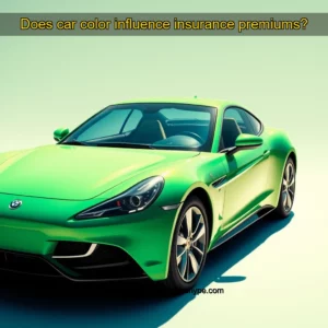Artistic representation for Does car color influence insurance premiums?