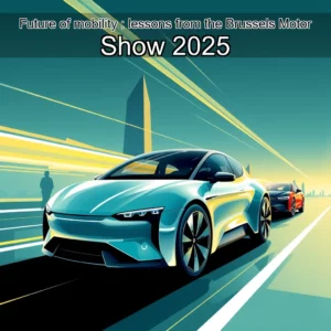 Artistic representation for Future of mobility : lessons from the Brussels Motor Show 2025