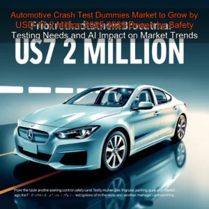 Artistic representation for Automotive Crash Test Dummies Market to Grow by USD 17 2 Million 2025 2029 Driven by Safety Testing Needs and AI Impact on Market Trends