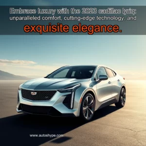 Artistic representation for Embrace luxury with the 2023 cadillac lyriq: unparalleled comfort, cutting-edge technology, and exquisite elegance.