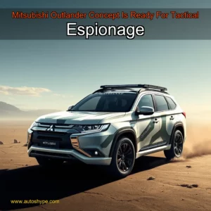 Artistic representation for Mitsubishi Outlander Concept Is Ready For Tactical Espionage