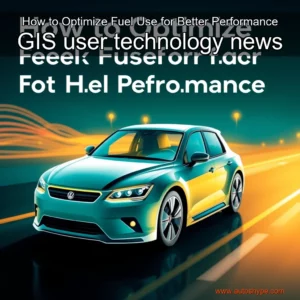Artistic representation for How to Optimize Fuel Use for Better Performance GIS user technology news