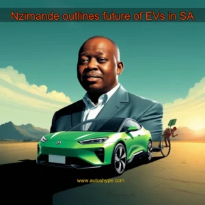 Artistic representation for Nzimande outlines future of EVs in SA