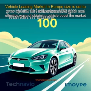 Artistic representation for Vehicle Leasing Market In Europe size is set to grow by USD 10 1 billion from 2025 2029 cost effective ways of obtaining vehicle boost the market Technavio