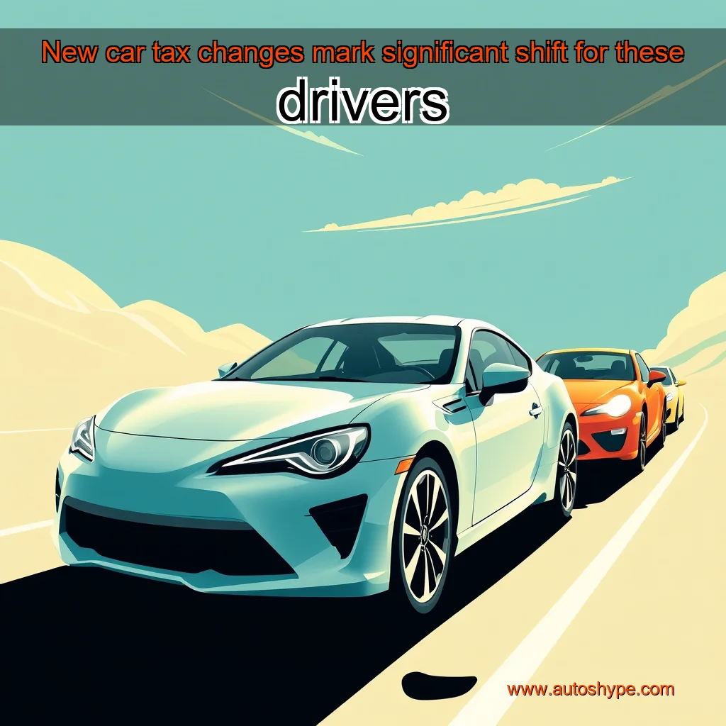 Artistic representation for New car tax changes mark significant shift for these drivers