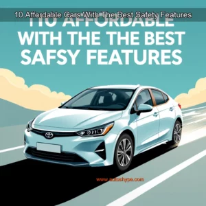 Artistic representation for 10 Affordable Cars With The Best Safety Features