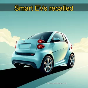 Artistic representation for Smart EVs recalled