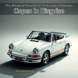 Artistic representation for This Miniature Porsche 911 Is Actually A Daihatsu Copen In Disguise