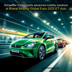 Artistic representation for Schaeffler India unveils advanced mobility solutions at Bharat Mobility Global Expo 2025 ET Auto