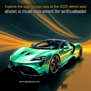 Artistic representation for Explore the spectacular cars at the 2025 detroit auto show: a must-see event for enthusiasts!