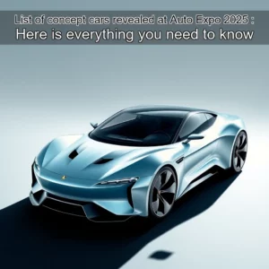 Artistic representation for List of concept cars revealed at Auto Expo 2025 : Here is everything you need to know