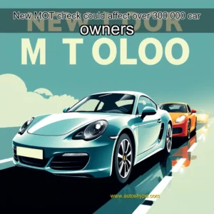 Artistic representation for New MOT check could affect over 300 000 car owners