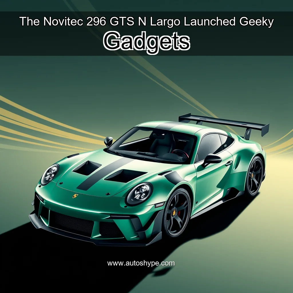 Artistic representation for The Novitec 296 GTS N Largo Launched Geeky Gadgets