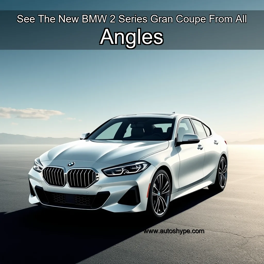 Artistic representation for See The New BMW 2 Series Gran Coupe From All Angles