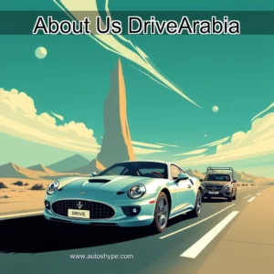 Artistic representation for About Us DriveArabia