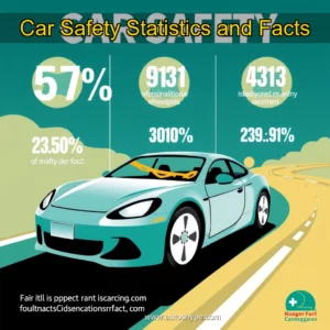 Artistic representation for Car Safety Statistics and Facts