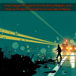 Artistic representation for How Staged Accidents Are Evolving Rapidly and How to Protect Yourself Live Insurance News