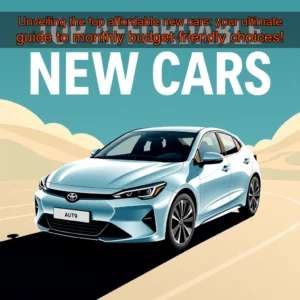 Artistic representation for Unveiling the top affordable new cars: your ultimate guide to monthly budget-friendly choices!