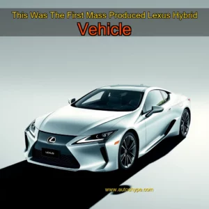 Artistic representation for This Was The First Mass Produced Lexus Hybrid Vehicle