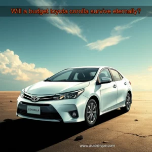 Artistic representation for Will a budget toyota corolla survive eternally?