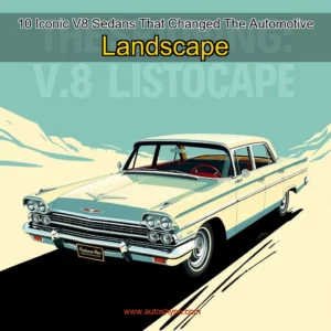 Artistic representation for 10 Iconic V8 Sedans That Changed The Automotive Landscape