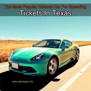 Artistic representation for The Most Popular Colored Car For Speeding Tickets In Texas