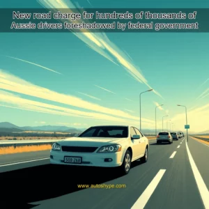 Artistic representation for New road charge for hundreds of thousands of Aussie drivers foreshadowed by federal government