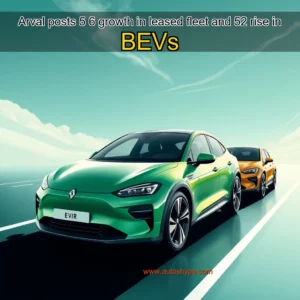 Artistic representation for Arval posts 5 6 growth in leased fleet and 52 rise in BEVs