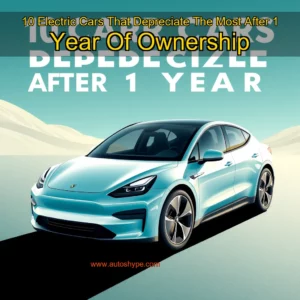Artistic representation for 10 Electric Cars That Depreciate The Most After 1 Year Of Ownership
