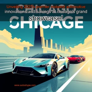 Artistic representation for Unveiling 2025's premier midwest automotive innovations and savings at chicago's grand showcase!