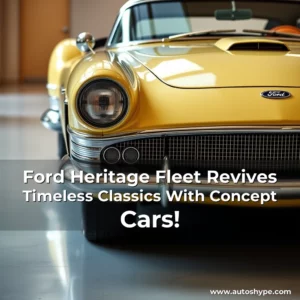 Artistic representation for Ford Heritage Fleet Revives Timeless Classics With Concept Cars!