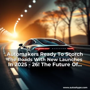 Artistic representation for Automakers Ready To Scorch The Roads With New Launches In 2025 - 26! The Future Of Automotive Innovation: 2025-26 Roadmap!