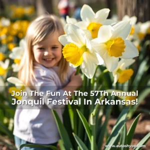 Artistic representation for Join The Fun At The 57Th Annual Jonquil Festival In Arkansas!