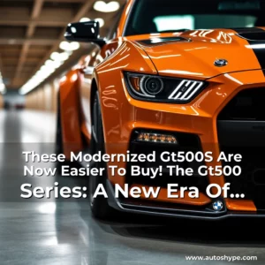 Artistic representation for These Modernized Gt500S Are Now Easier To Buy! The Gt500 Series: A New Era Of Performance!
