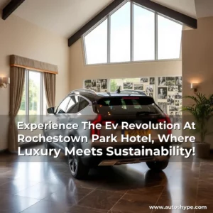 Artistic representation for Experience The Ev Revolution At Rochestown Park Hotel, Where Luxury Meets Sustainability!