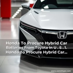 Artistic representation for Honda To Procure Hybrid Car Batteries From Toyota In U . S . 1. Honda To Procure Hybrid Car Batteries From Toyota In U. S.
