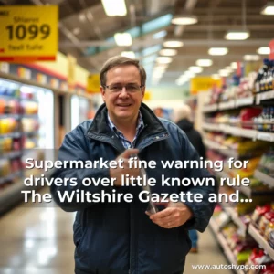 Artistic representation for Supermarket fine warning for drivers over little known rule The Wiltshire Gazette and Herald