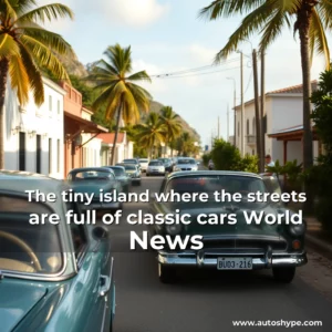 Artistic representation for The tiny island where the streets are full of classic cars World News