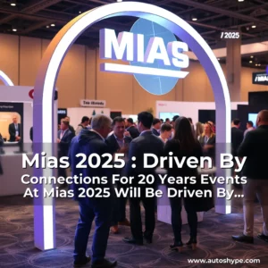 Artistic representation for Mias 2025 : Driven By Connections For 20 Years Events At Mias 2025 Will Be Driven By Connections.