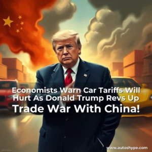 Artistic representation for Economists Warn Car Tariffs Will Hurt As Donald Trump Revs Up Trade War With China!