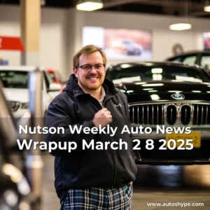 Artistic representation for Nutson Weekly Auto News Wrapup March 2 8 2025
