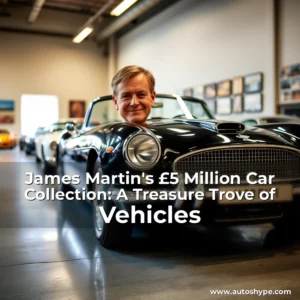 Artistic representation for James Martin's £5 Million Car Collection: A Treasure Trove of Vehicles