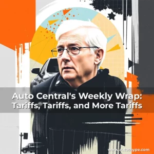 Artistic representation for Auto Central's Weekly Wrap: Tariffs, Tariffs, and More Tariffs