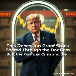 Artistic representation for This Recession Proof Stock Soared Through the Dot Com Bust the Financial Crisis and the 2022 Inflation Spike Is It a No Brainer Buy for the Trump Tariff Era