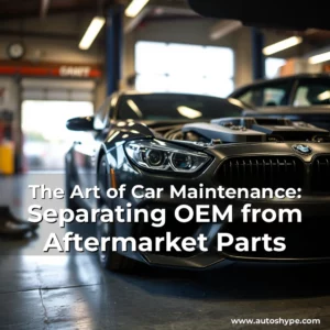 Artistic representation for The Art of Car Maintenance: Separating OEM from Aftermarket Parts