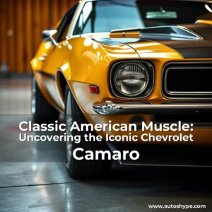 Artistic representation for Classic American Muscle: Uncovering the Iconic Chevrolet Camaro