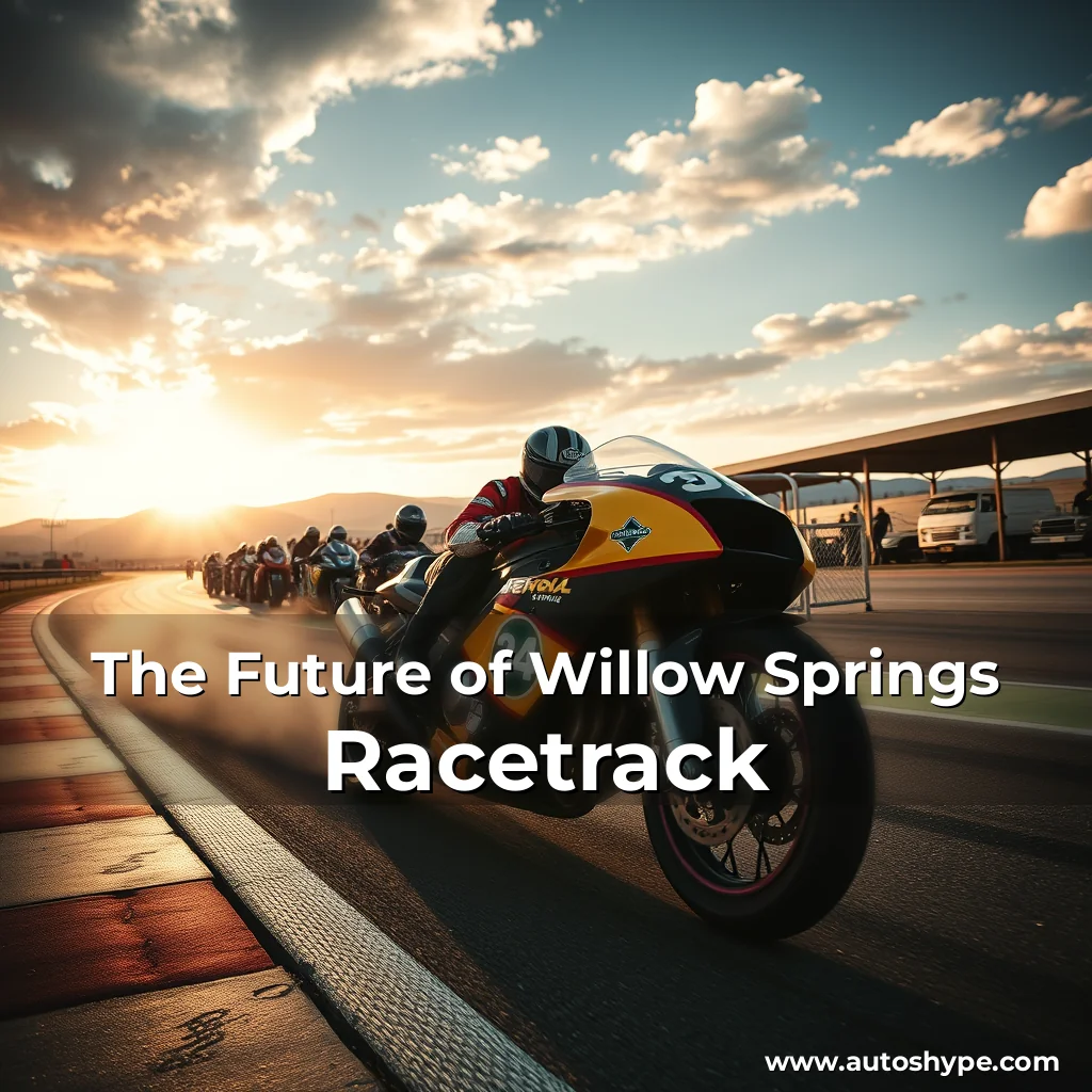 Artistic representation for The Future of Willow Springs Racetrack